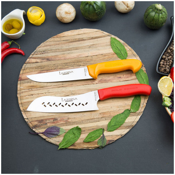 Lazbisa Kitchen Knife Set Meat Bread Vegetable Chef Knife