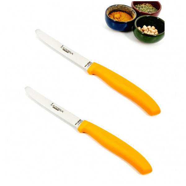 Lazbisa Kitchen Knife Set Tomato Vegetable Peeling Knife Cheese Butter Knife Set of 2