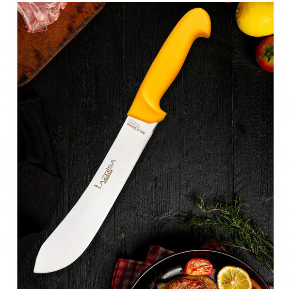 Lazbisa Kitchen Knife Set Gold Meat Cutting Chopping Fish Cutting Scraping Bread Vegetable Chef Knife