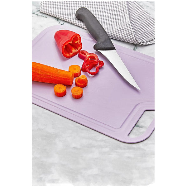 لوح تقطيع بلاستيكي محمول، لوح التقطيع لا يأخذ مساحة، قابل للغسل في غسالة الأطباق، مقاس 22 × 32 سم