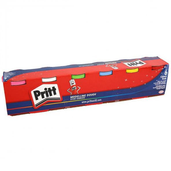 Pritt Play Dough 100 GR 6 Colors 1831457