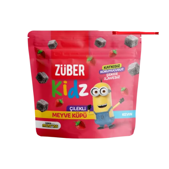 Züber Kidz Strawberry Fruit Cube 49 G