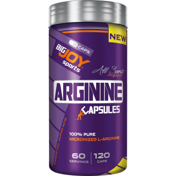 Bigjoy Sports Arginine 120 Capsules