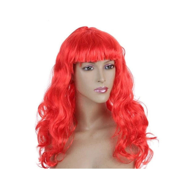 Periboia Wavy Red Wig Hair