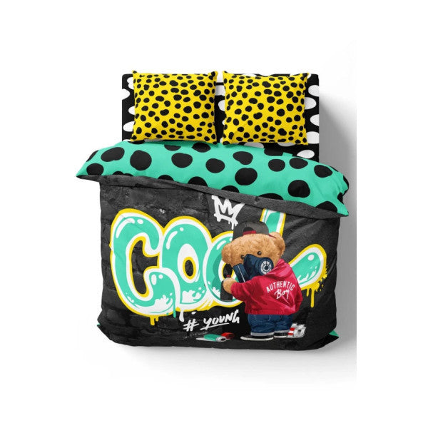 Teddy Cool Double Duvet Cover Set