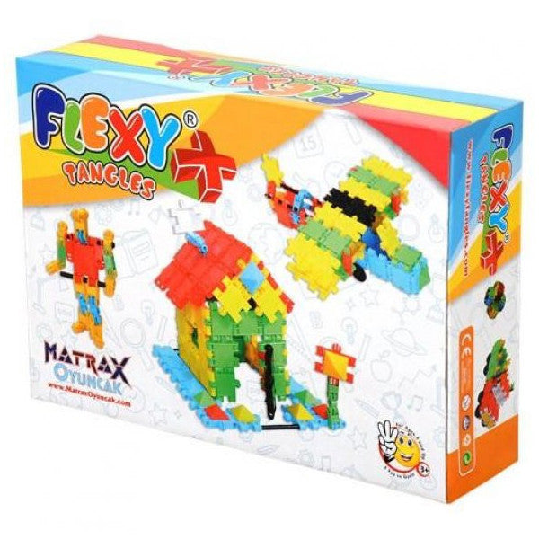 Matrax Toy 88 Pieces Flexy Tangles® - In Cardboard Box