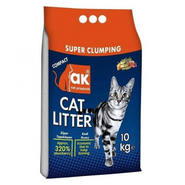 Akkum Thick Grained Marseille Soap Scented Cat Litter 10 Kg