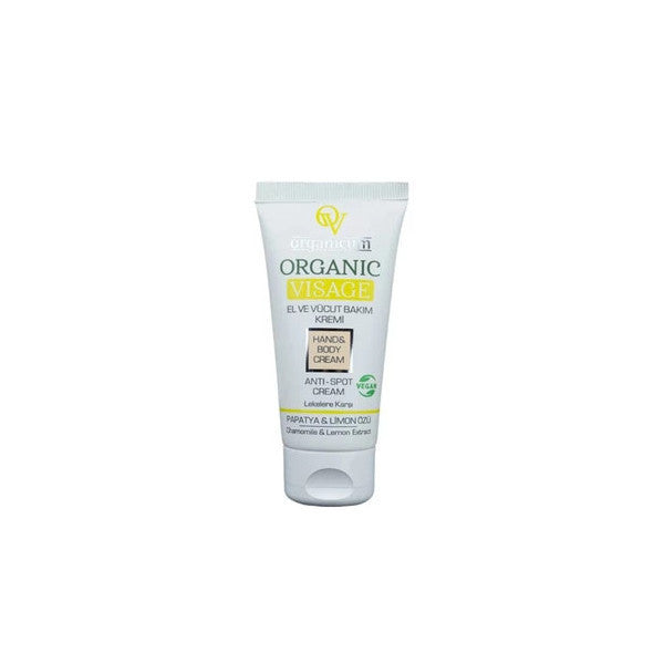 Organicum Organic Visage Hand And Body Care Cream 60 Ml Chamomile And Lemon Extract Against Stains