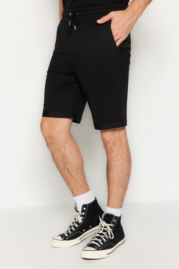 TRENDYOL MAN Taş Men's Normal Straight Corded Shorts & Bermuda