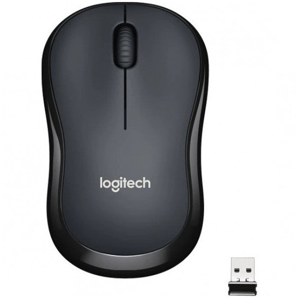 Logitech M220 Silent Compact Wireless Mouse - Black