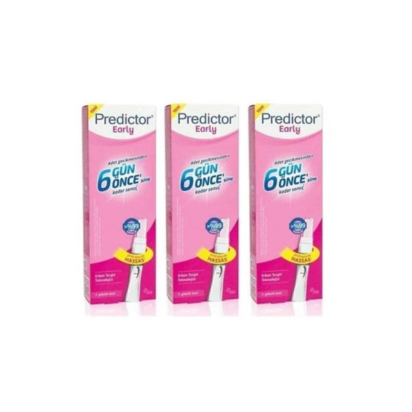 Predictor Early Pregnancy Test 3 Pieces