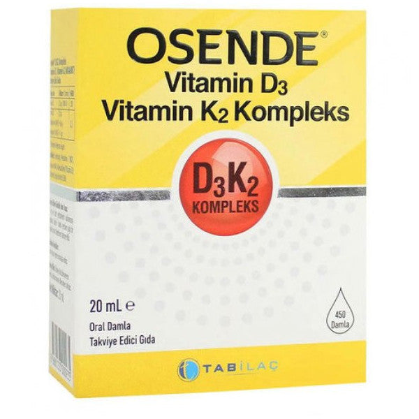 Tab Osende Vitamin D3 K2 Complex 20 Ml Drops