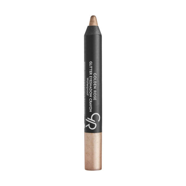 Golden Rose Glitter Eyeshadow Crayon Waterproof No: 57 Bright Gold - Waterproof Glitter Pencil Eyeshadow