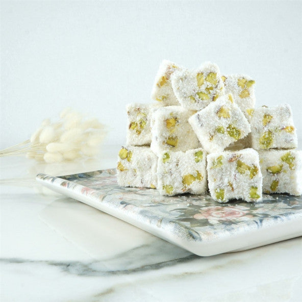 Coconut Double Pistachio Turkish Delight 1000 Gr