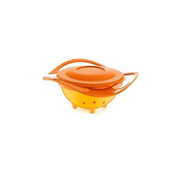 Babyjem Non-Spill Plate Orange