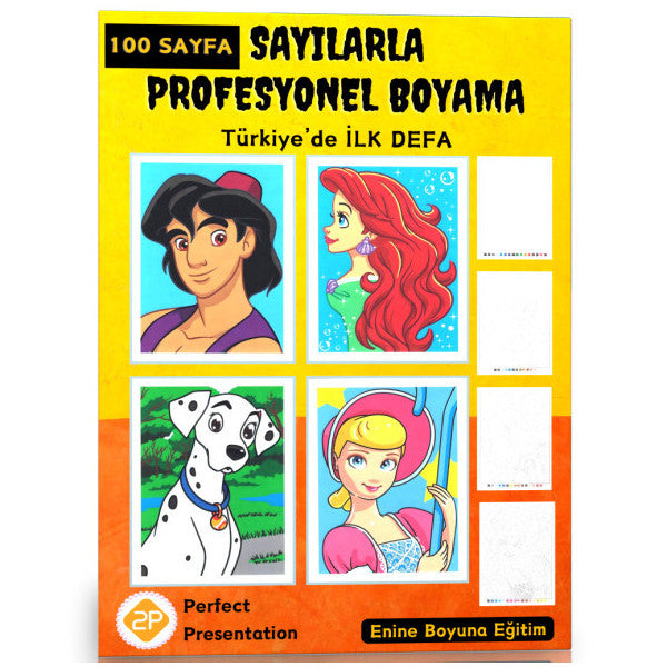 Professional Coloring By Numbers Book (100 Coloring Pages)