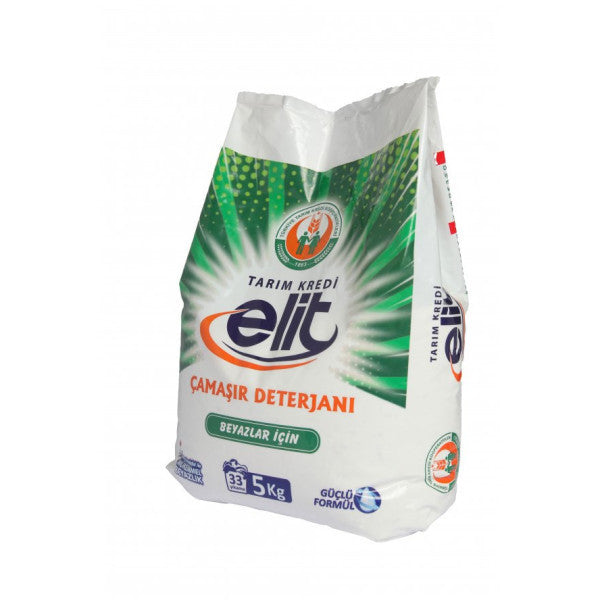 Tarım Kredi Elite Matik Powder Detergent Whites 5 Kg