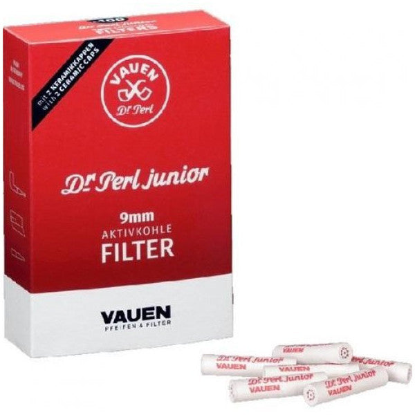 Vauen Dr.perl Pipe Filter 9Mm 100 Piece Pack