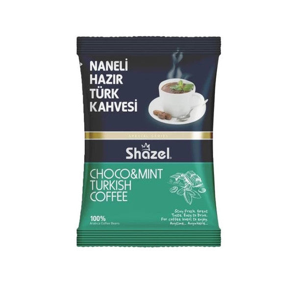 Shazel Mint Instant Turkish Coffee 100 Gr