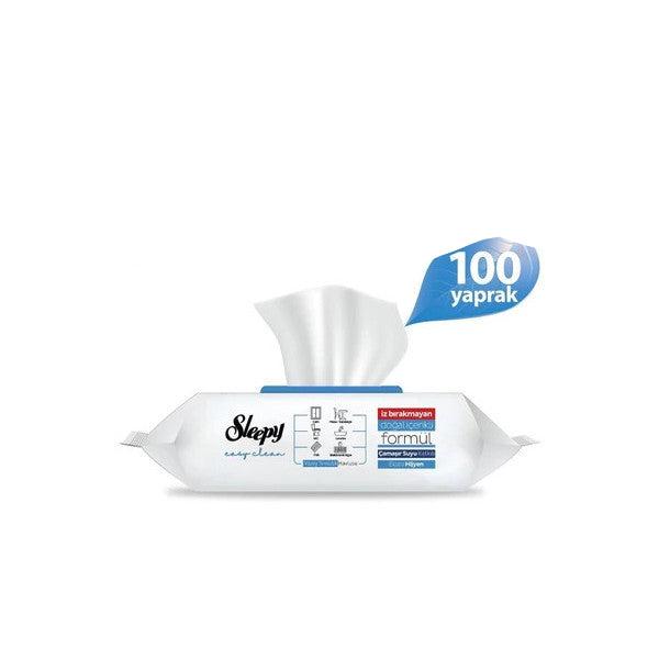 Sleepy Easy Clean Bleach Added Surface Cleaning Towel 100 Sheets