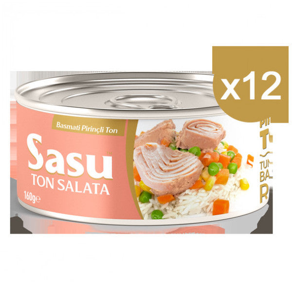 Sasu Basmati Rice Tuna Salad 12X160 Gr Large Piece