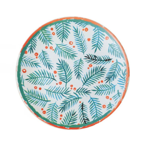 Keramika New Year Leaf Serving Plate 26 Cm 21659