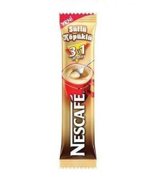 Nescafé 3 in 1 Milk Foam Coffee Pack of 10 (3'ü 1 Arada Sütlü Köpüklü