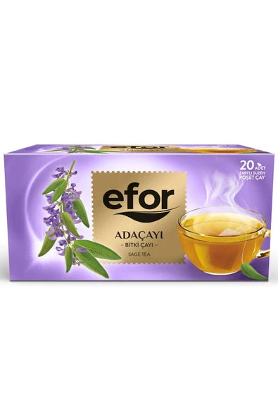 Efor Sage Tea Cup Bag Herbal And Fruit Tea - 20's