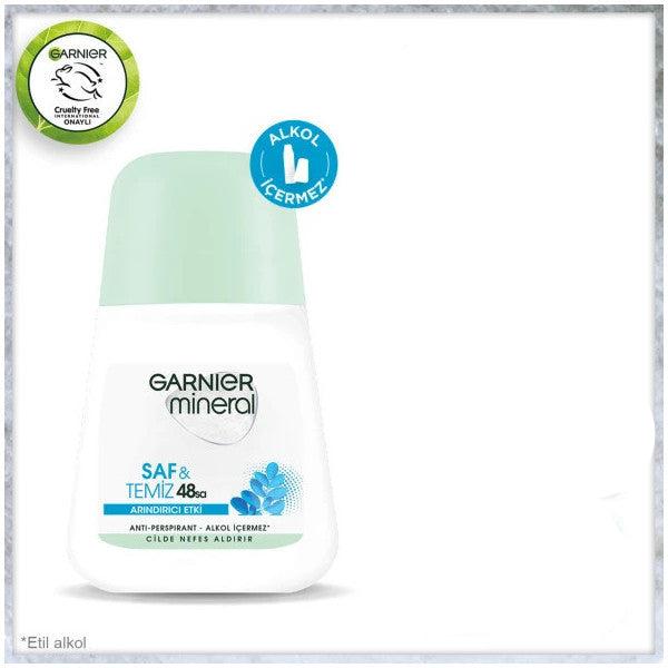 Garnier Mineral Pure&clean Roll-On Deodorant