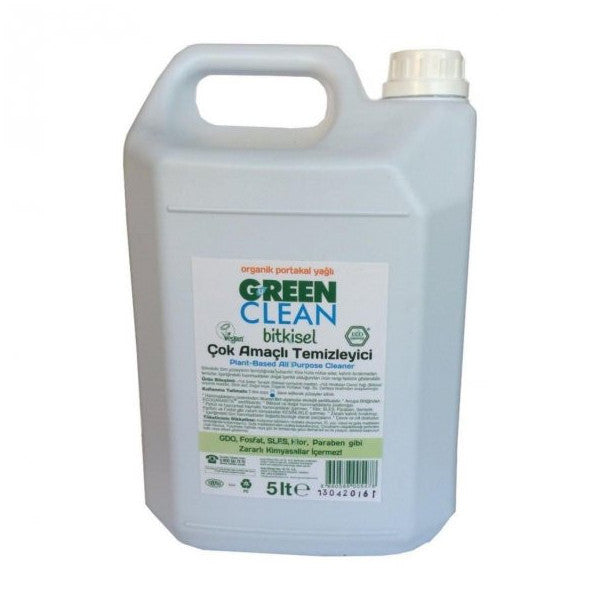 U Green Clean Organic Orange Oil Multi-Purpose Surface Cleaner 5 Lt