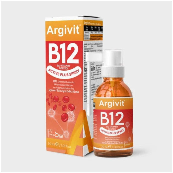 Argivit B12 Active Plus Sprey 30 Ml