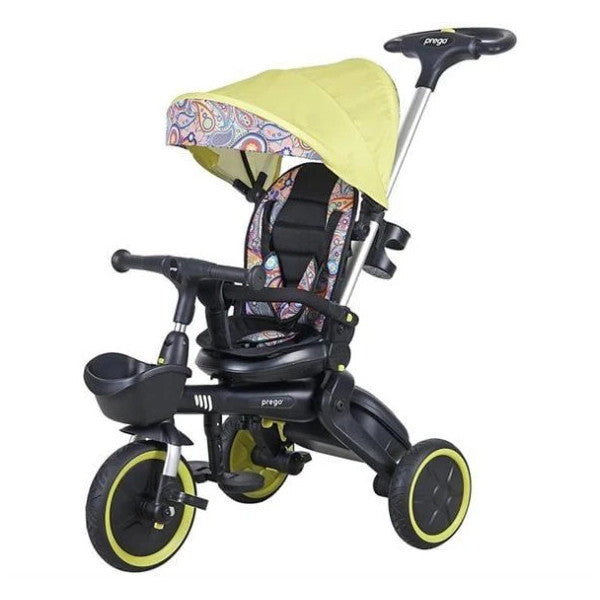 Prego Lisbon Three-Wheel Children's Bicycle Yellow B69