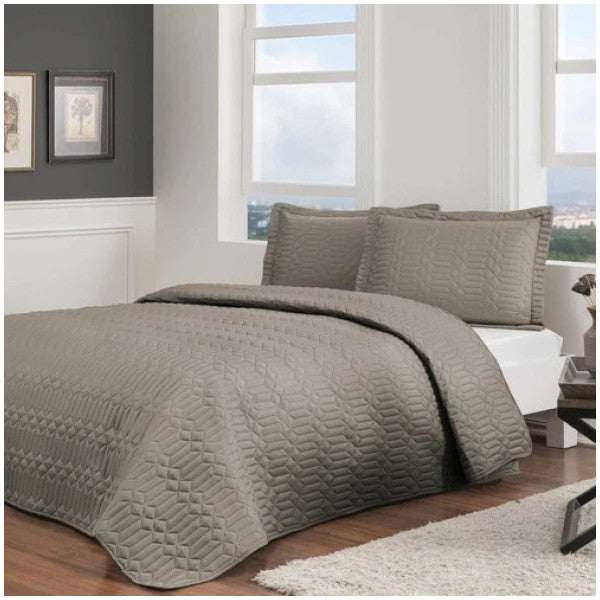 Taç Parley Mink Double Bedspread Set