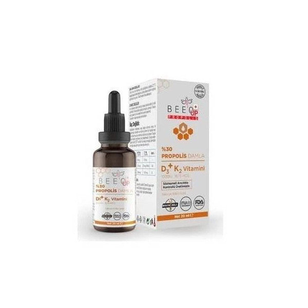 Beeo Up 30 Propolis D3+K2 Drop 20 Ml