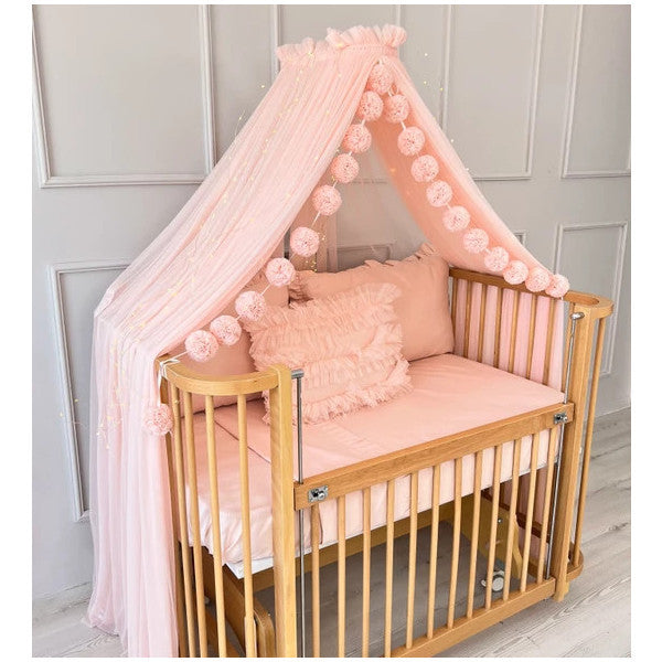 Pamuka Baby Crib Mosquito Net Baby Pink