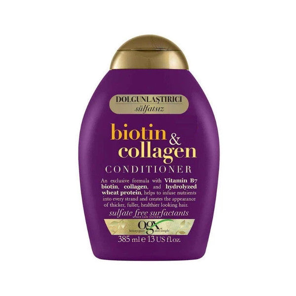 Ogx Biotin & Collagen Plumping Care Cream 385Ml