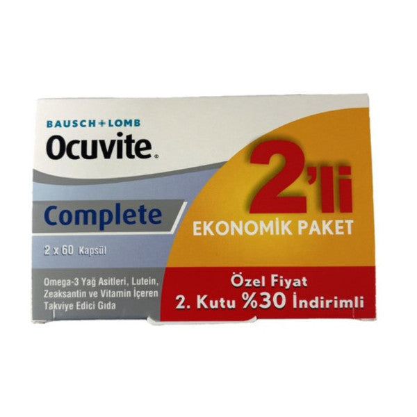 Ocuvite Complete 60 Capsules 2 Pack