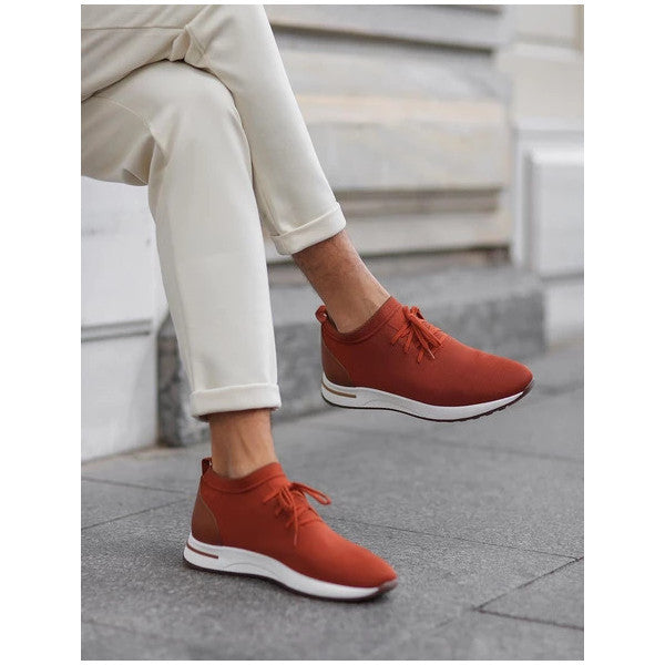 Milano Knitted Tile Laced Men's Sneakers