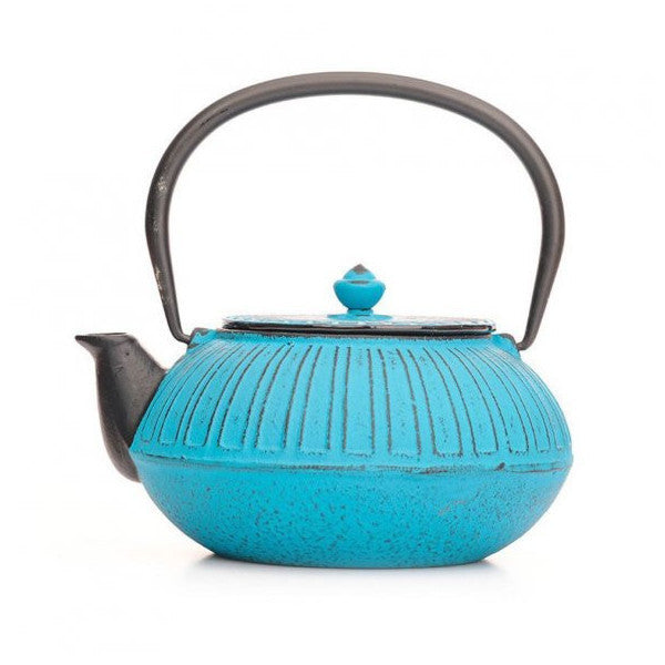 Cast Iron Teapot Blue 650 Ml