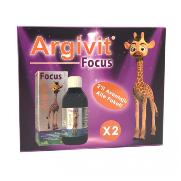 Argivit Focus Syrup 150 Ml 2-Advantageous Family Package