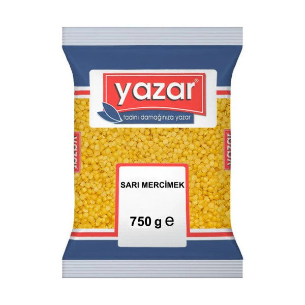 Yazar Yellow Lentils 750 Gr