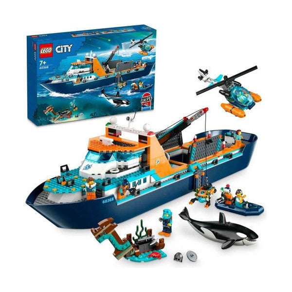 Lego City 60368 Polar Exploration Ship (815 Pieces)