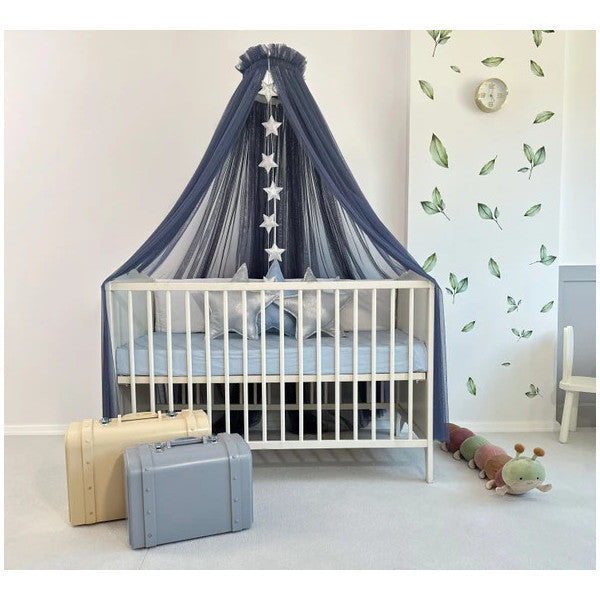 Pamuka Baby Crib Mosquito Net Glaucous Blue