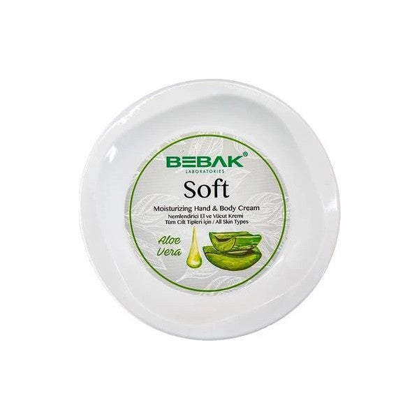 Bebak Aloe Vera Soft Moisturizing Care Cream 300 Ml