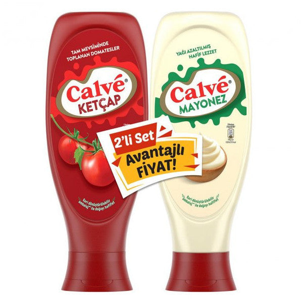 Calve Ketchup 610 Gr & Mayonnaise 540 Gr