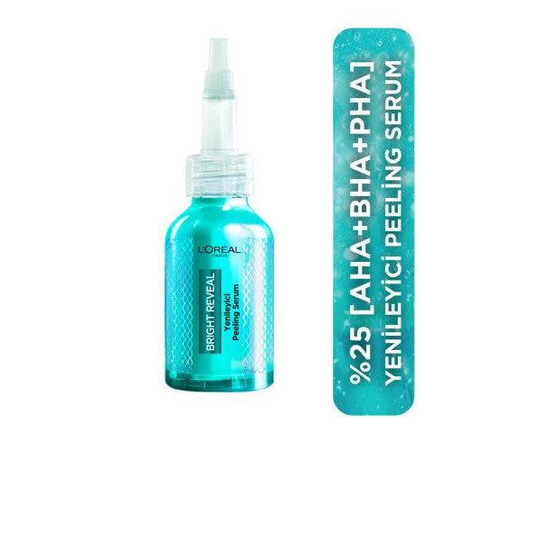 L'oreal Paris Bright Reveal Dark Spot Regenerating Peeling Serum 25% [Aha + Bha + Pha] 25Ml