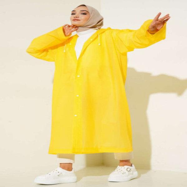 Waterproof Raincoat Mustard