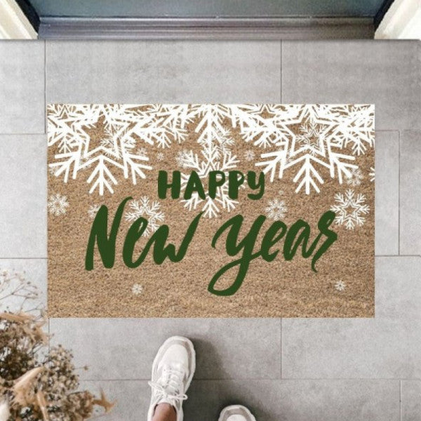 Dormot Home Modern Print - Happy New Year 13 - Welcome Doormat