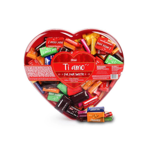 Tiamo Heart Box 450 Gram (1 Box)