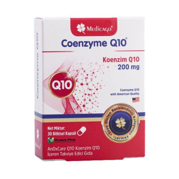 Medicago Coenzyme Q10 200 Mg 30 Capsules